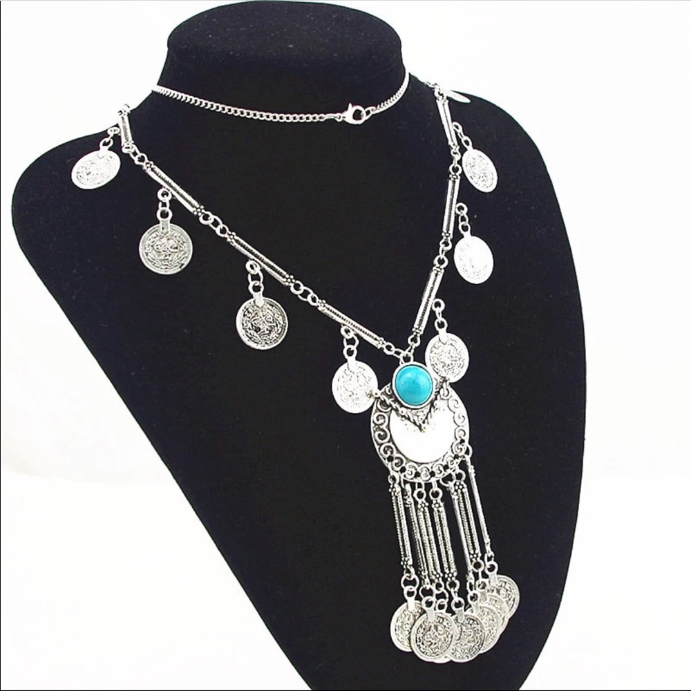 ✅HOLD for SANDRA✅Coin Long Chain Necklace - Picture 3 of 4